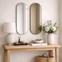 Hanah Home Espejo Ecológico Flotal-E Bronze, Natural
